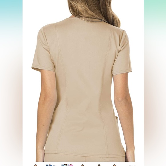 NWT-CHEROKEE Womens Mock Wrap Top 2XL - Picture 2 of 9